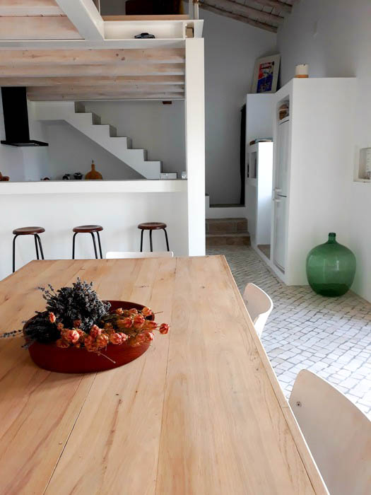 Interior of Casa Linear, Algarve